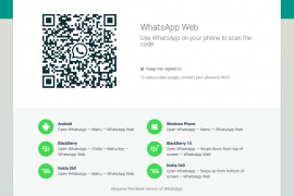 How to use WhatsApp Web